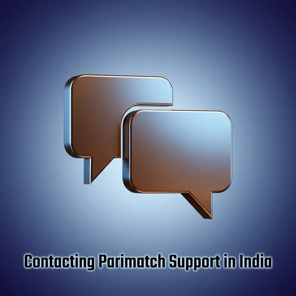 Parimatch India support options including live chat, email, Telegram, and Help Centre available 24/7
