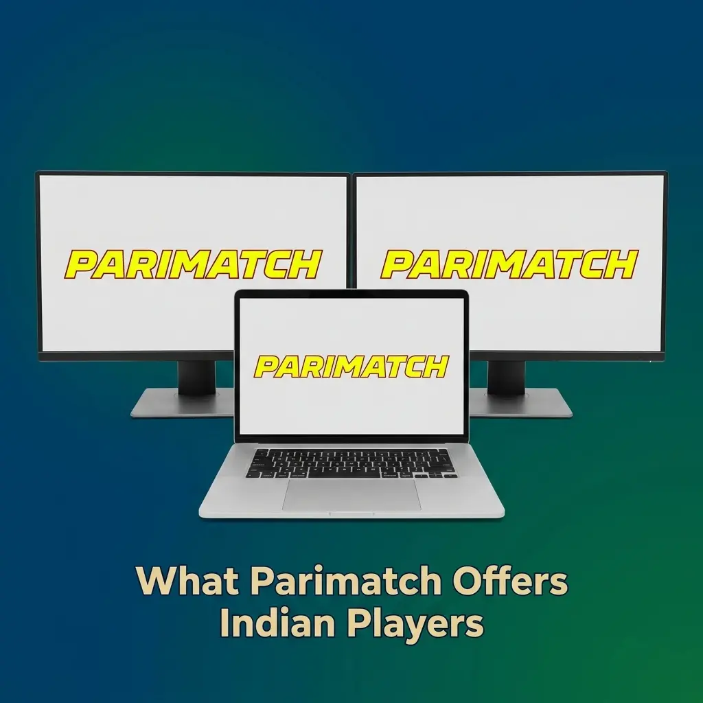 Parimatch India platform for Indian players showing sports betting, casino games, mobile app, and secure account features